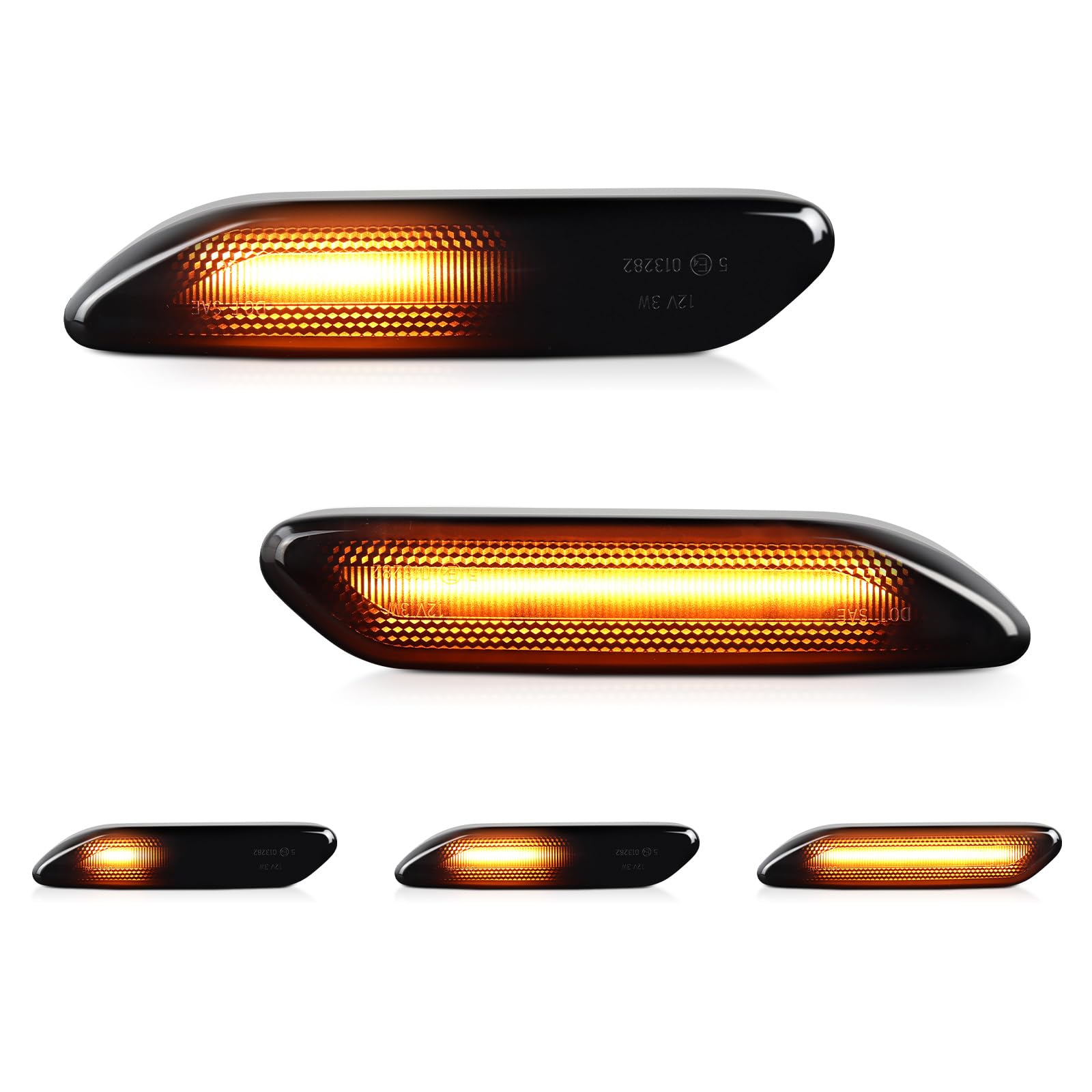 Amazon.com: FetonAuto LED Front Fender Side Marker Lights for 2011